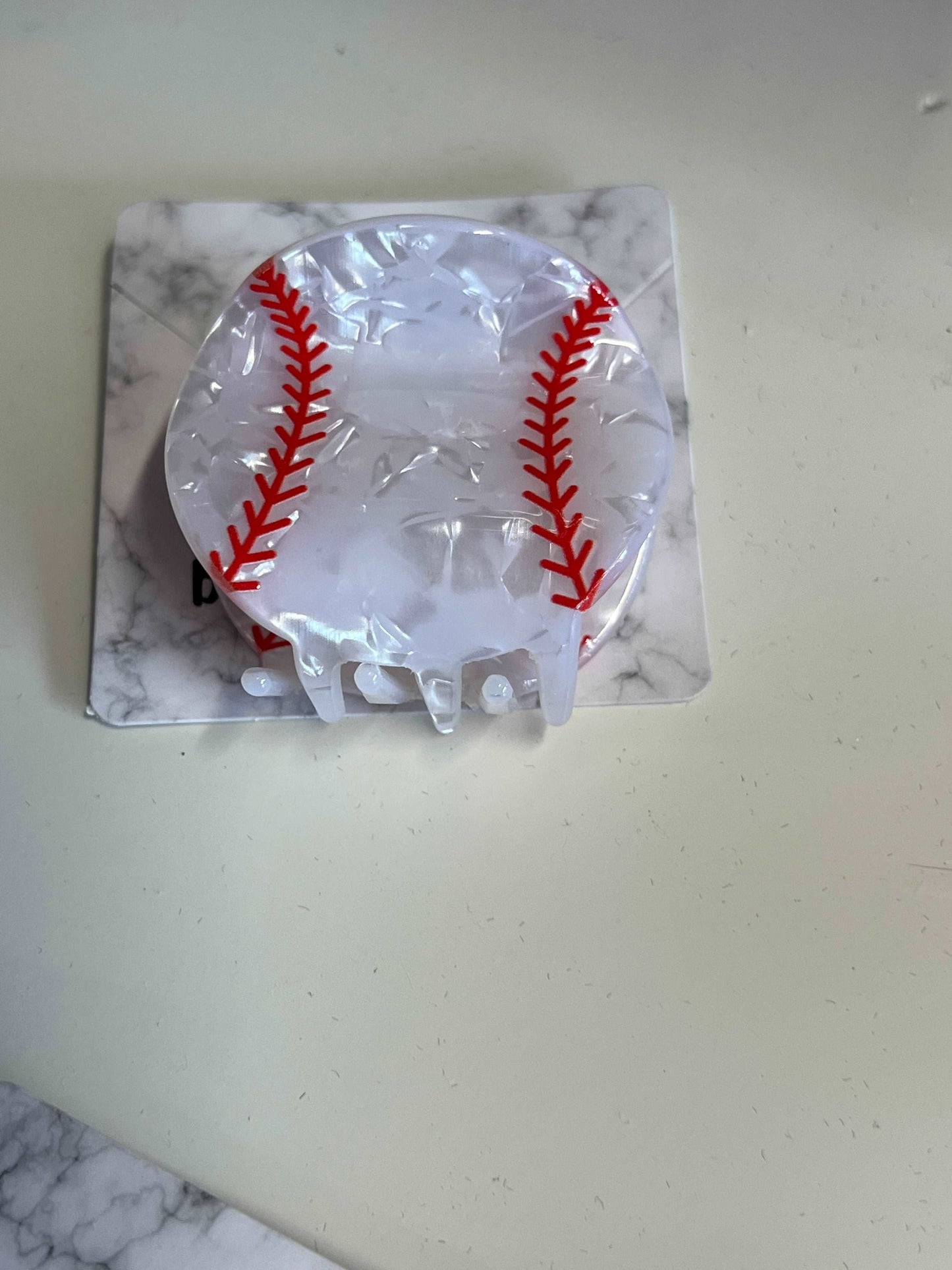 Baseball Hairclip