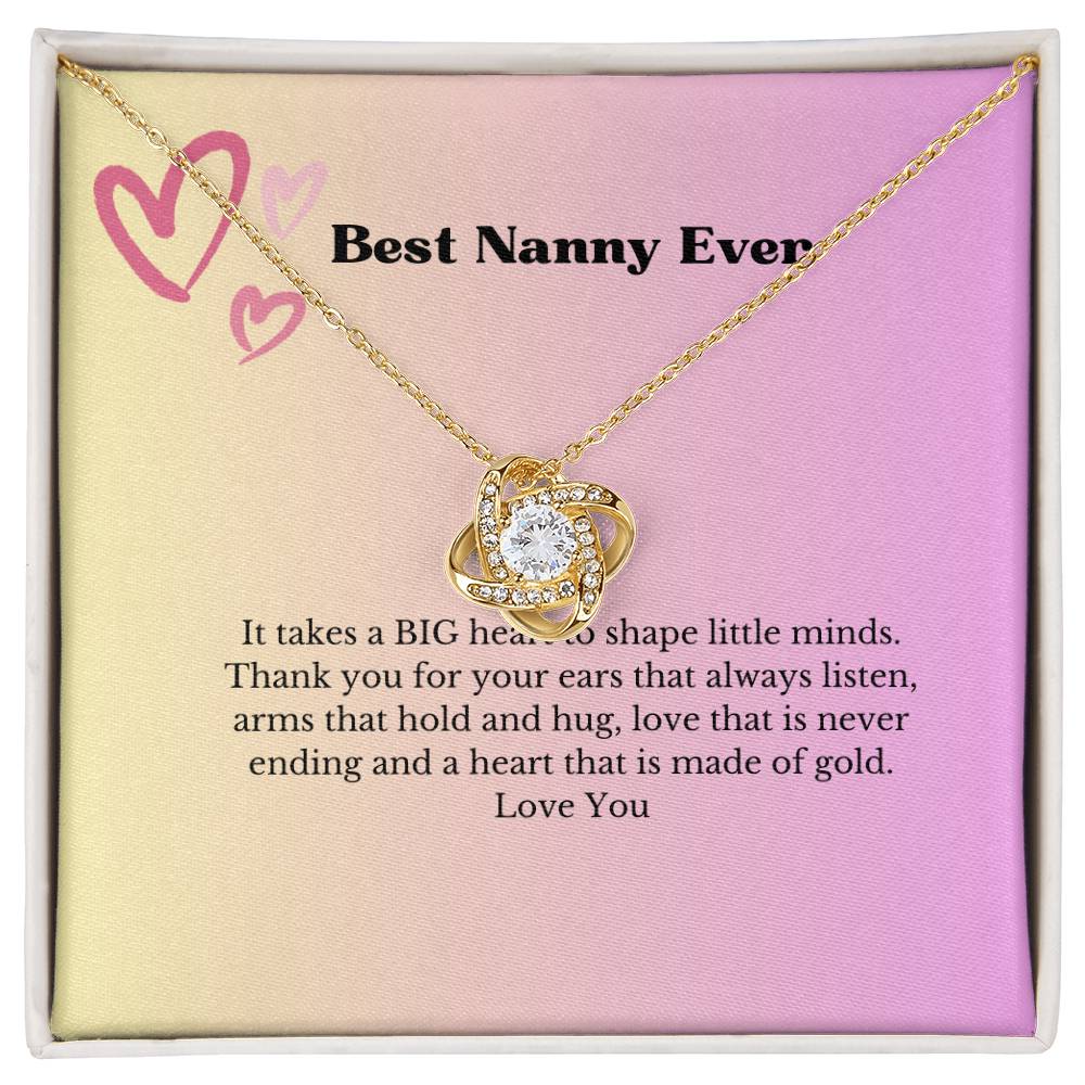 Nanny Love Knot Necklace:)