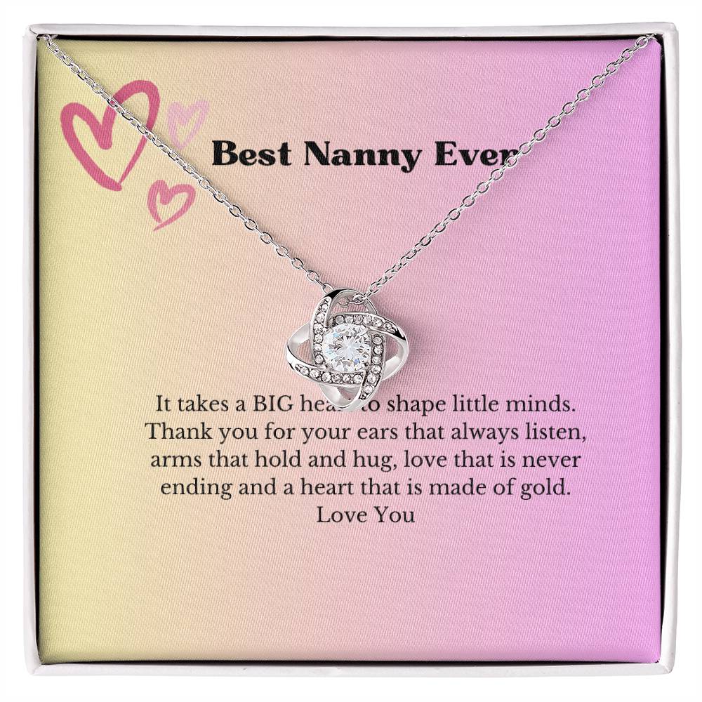 Nanny Love Knot Necklace:)