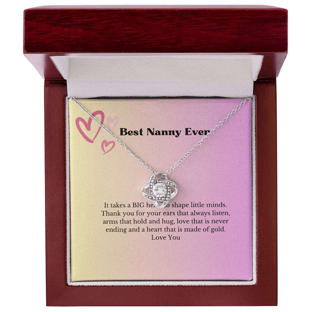 Nanny Love Knot Necklace:)